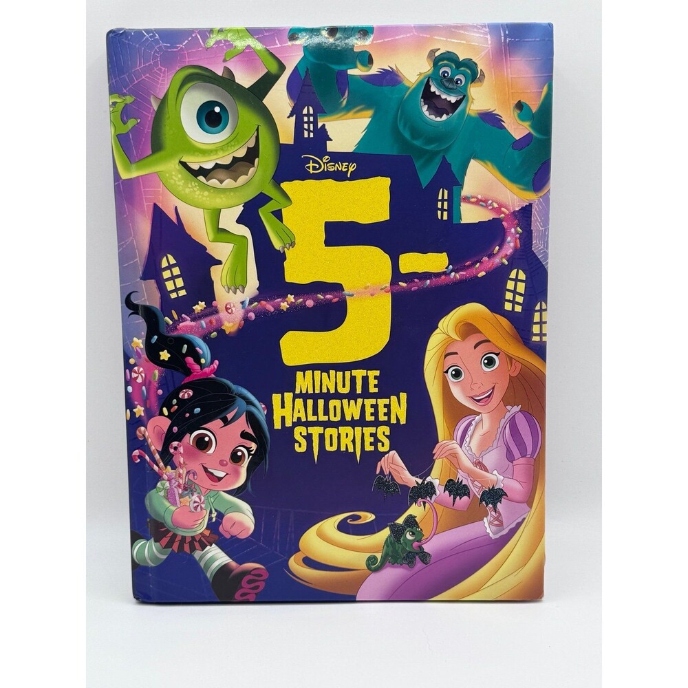 Disney 5 Minute Halloween Stories Harcover Book